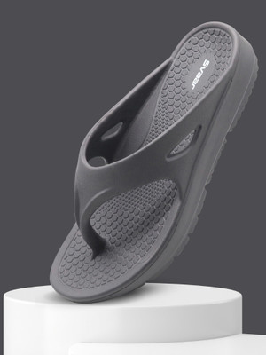 Svaar Men Flip Flops(Grey , 7)