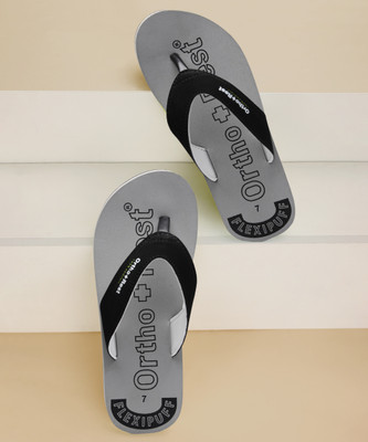 Ortho + Rest Men Extra Soft Ortho Slippers For Men, Doctor Orthopedic Gents Chappal Footwear For Home Daily Use Flip Flops Flip Flops(Grey , 6)