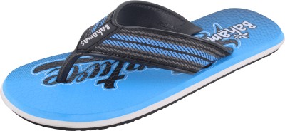 BAHAMAS Men Flip Flops(Black , 7)