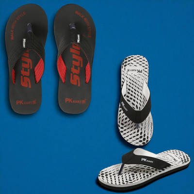 PKKART Men Slippers(Multicolor , 7)