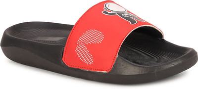 Shoe Mate Men Slides(Red , 9)