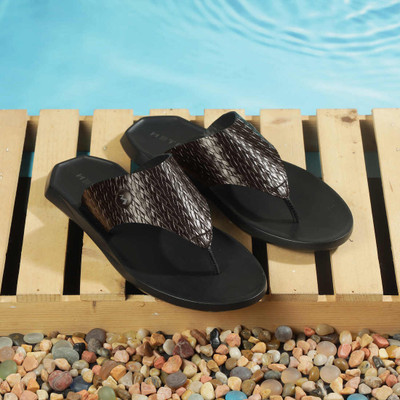 METRO Men Casual(Brown, Black , 10)