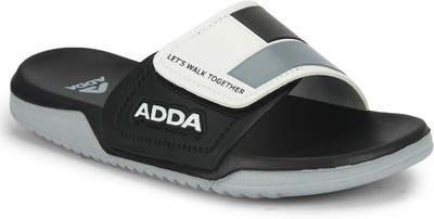 Adda Men Slides(Black , 10)