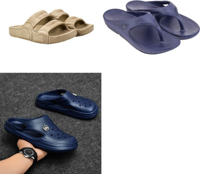 house of common Men Slippers(Multicolor , 9)