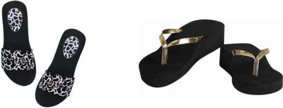 BOOMBEAUTY Women Slides(Multicolor , 5)