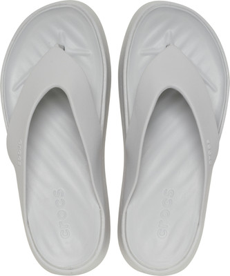 CROCS Women Women's Getaway Platform Flip Flops(White , 8 UK/India)