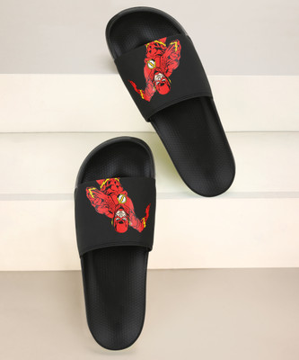CAMPUS Men Slides(Black , 10)