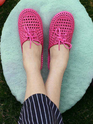 aadi Women Slippers(Pink , 5)