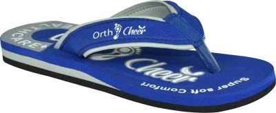 Ortho Cheer Women Ortho Cheer Women Orthopedic and Diabetic ,Lightweight & Comfortable Slipper Flip Flops(Blue , 7)