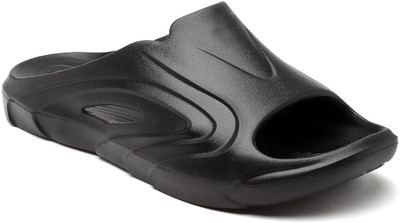 KILLER Men Flip Flops(Black , 8)