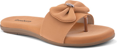 Dressberry Women Slippers(Beige , 7)
