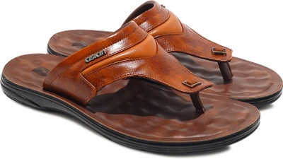asian Men Slippers(Tan , 7)
