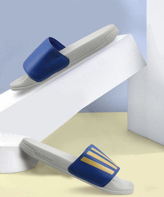 ADIDAS Men Slides(Blue , 7)