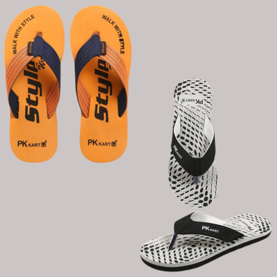 PKKART Men Slippers(Multicolor , 6)