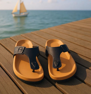 Pampy Angel Men Sandals(Beige , 7)