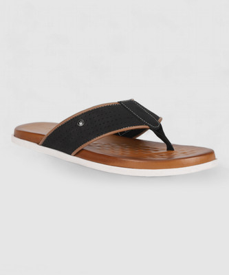 LOUIS PHILIPPE Men Flip Flops(Brown , 10)