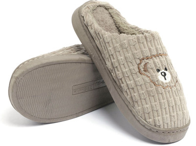 Fighter Women Slippers(Brown , 7)