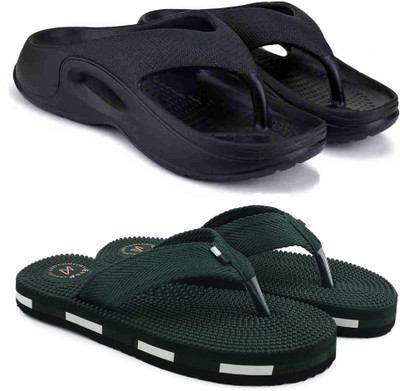 EVOK Men Slippers(Multicolor , 9)