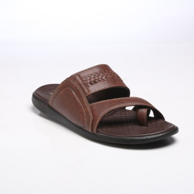 Unisoft Men Men's Stylish Lightweight Premium Soft Orthopedic Casual With Maximum Comfort Slippers(Brown , 10)