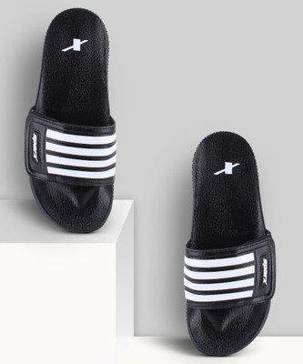 Sparx Men Slides(Black , 9)