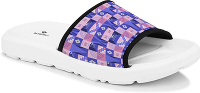 M7 By Metronaut Women Slides(Purple , 8)