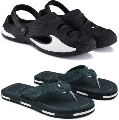 EVOK Men Slippers(Multicolor , 9)