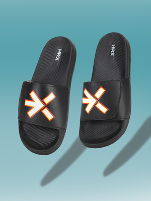 HRX by Hrithik Roshan Men Slides(Black , 10)
