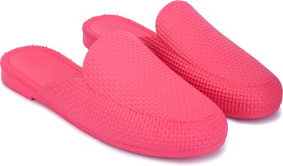 LNT FASHION Men Flip Flops(Pink , 6)