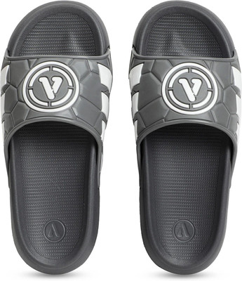 Aqualite Men Slides(Grey, White , 7)