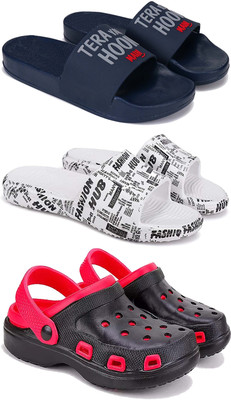 DRACKFOOT Men Slides(Red , 6)