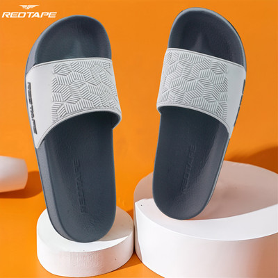 RED TAPE Men Slides(Grey , 7)