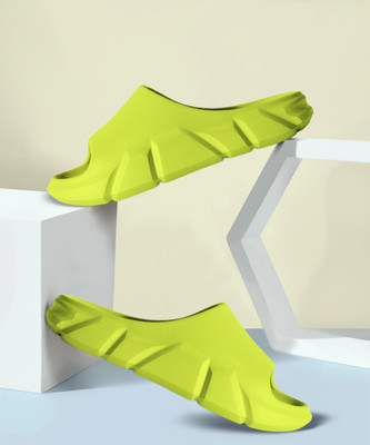 The Souled Store Men Slides(Green , 8)