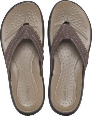 CROCS Men Men's Yukon Vista II LiteRide Flip Flops(Brown , 8 UK/India)