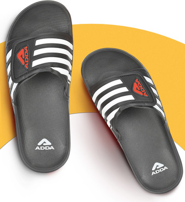 Adda Men Slides(Black , 7)