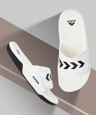Adda Men Slides(White , 8)