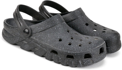 BERSACHE Men Clogs(Black , 8)
