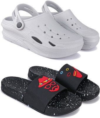 BERSACHE Men Slides(Multicolor , 10)