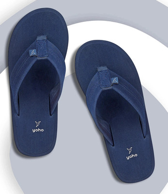yoho Men Bubbles Men Ortho slippers |Soft and comfortable for MenMystery Slippers(Blue , 9)