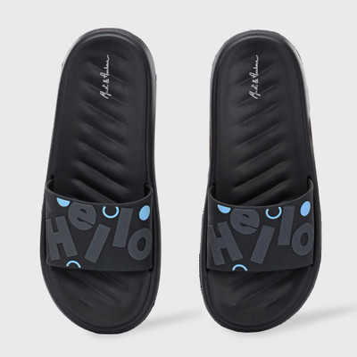Mast & Harbour Women Flip Flops(Black , 6)