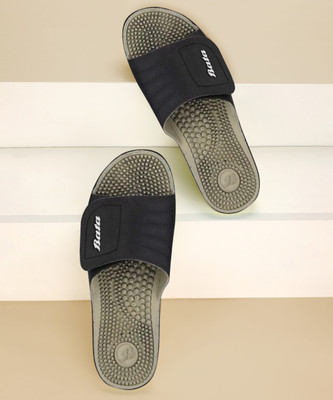 Bata Men Slides(Black , 10)