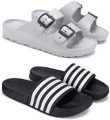 ORICUM Men Slides(Multicolor , 9)