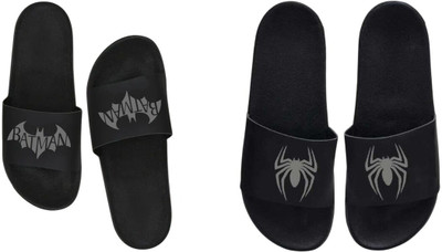 nvisan Men Slides(Grey, Grey , 10)