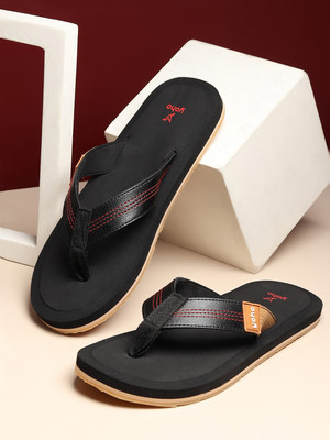 yoho Men Slippers(Black , 10)