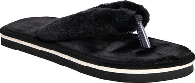 Bhains Ki Ankh Women Slippers(Black , 40 Euro)