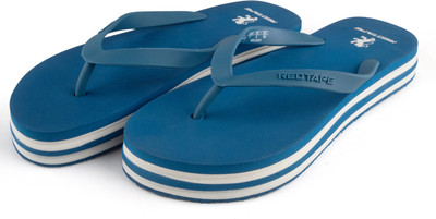 RED TAPE Women Flip Flops(Blue , 8)
