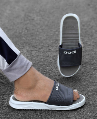 aadi Men Slides(Grey , 6)