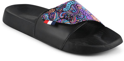 Shoe Mate Men Slides(Purple , 8)