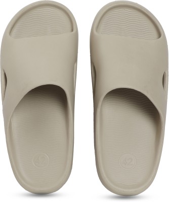 Aqualite Men Slides(Beige , 9)