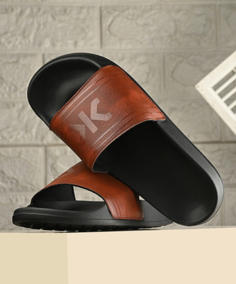 KILLER Men Slides(Tan , 10)