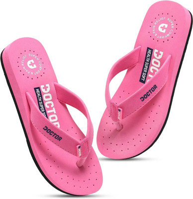 Footup Women Newly launch Premium Diabetic Ortho Comfortable Lightweight Pregnancy Antiskid Slippers(Pink , 9)